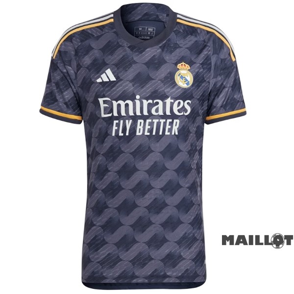 Foot Maillot Pas Cher Thailande Exterieur Joueurs Maillot Real Madrid 2023 2024 Gris