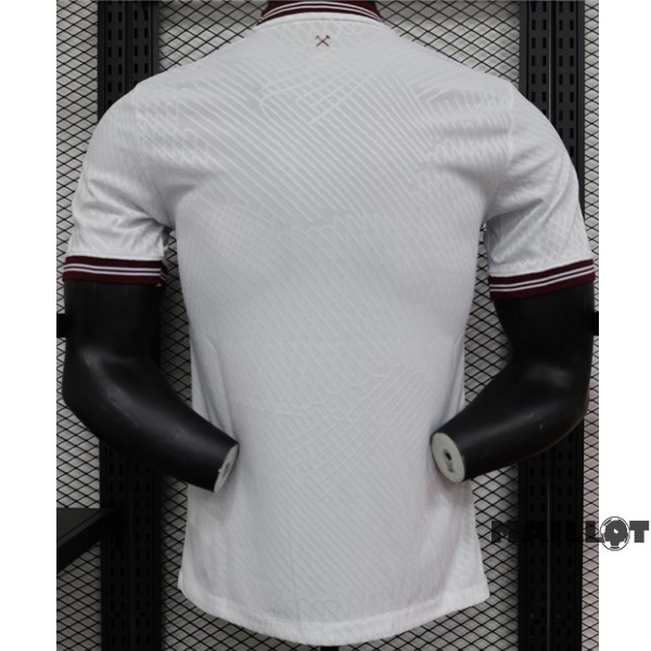 Foot Maillot Pas Cher Thailande Exterieur Joueurs Maillot West Ham United 2023 2024 Blanc