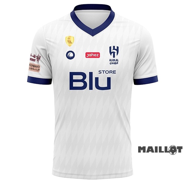 Foot Maillot Pas Cher Thailande Exterieur Maillot Al Hilal Saudi FC 2022 2023 Blanc