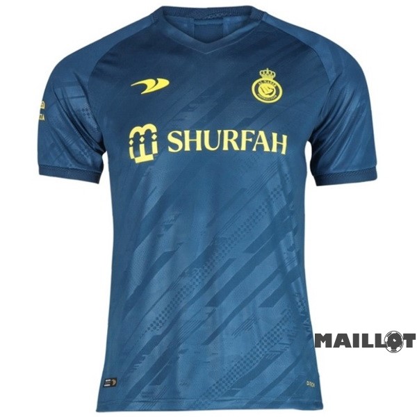 Foot Maillot Pas Cher Thailande Exterieur Maillot Al Nassr 2022 2023 Bleu