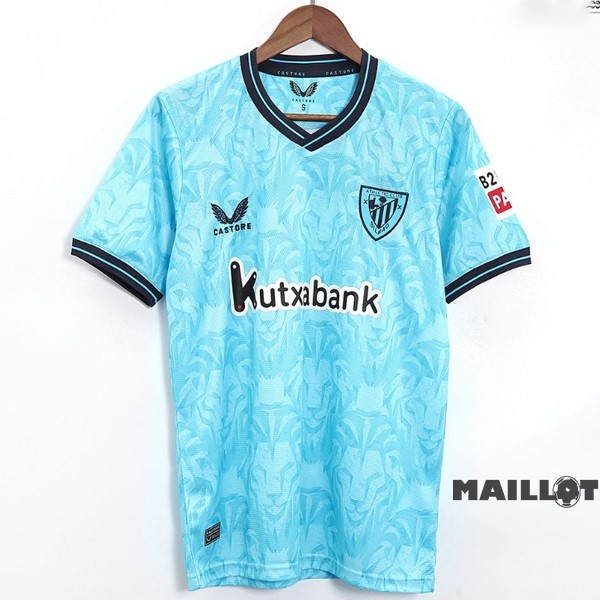 Foot Maillot Pas Cher Thailande Exterieur Maillot Athletic Bilbao 2023 2024 Bleu