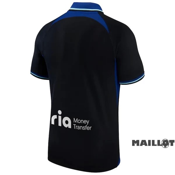 Foot Maillot Pas Cher Thailande Exterieur Maillot Atlético Madrid 2022 2023 Noir