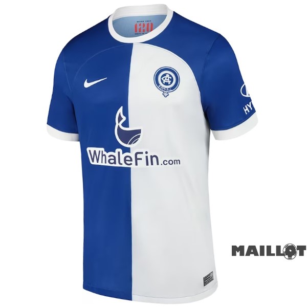Foot Maillot Pas Cher Thailande Exterieur Maillot Atlético Madrid 2023 2024 Bleu I Blanc