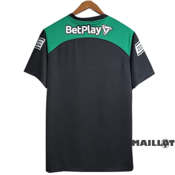Foot Maillot Pas Cher Thailande Exterieur Maillot Atlético Nacional 2023 2024 Noir Vert