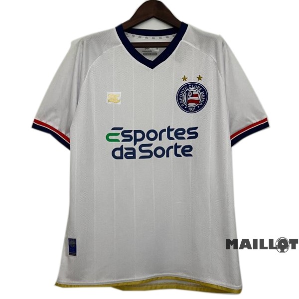 Foot Maillot Pas Cher Thailande Exterieur Maillot Bahia 2023 2024 Blanc