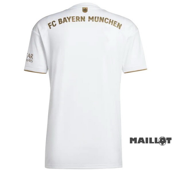 Foot Maillot Pas Cher Thailande Exterieur Maillot Bayern Múnich 2022 2023 Blanc