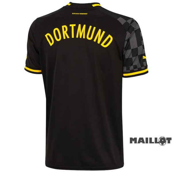 Foot Maillot Pas Cher Thailande Exterieur Maillot Borussia Dortmund 2022 2023 Noir