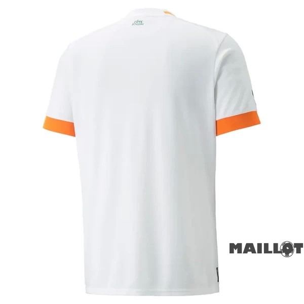 Foot Maillot Pas Cher Thailande Exterieur Maillot Côte d'Ivoire 2022 Blanc