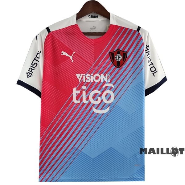 Foot Maillot Pas Cher Thailande Exterieur Maillot Cerro Porteño 2022 2023 Rouge