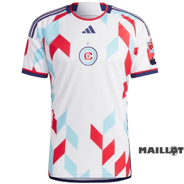 Foot Maillot Pas Cher Thailande Exterieur Maillot Chicago Fire 2023 2024 Blanc
