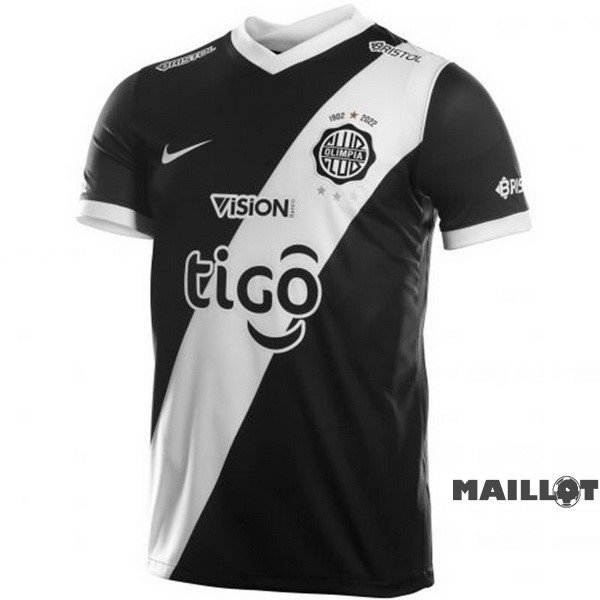 Foot Maillot Pas Cher Thailande Exterieur Maillot Club Olimpia 2022 2023 Noir