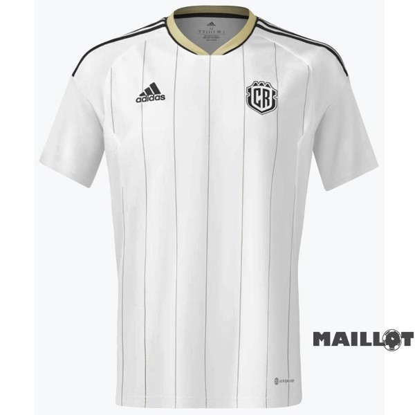 Foot Maillot Pas Cher Thailande Exterieur Maillot Costa Rica 2023 Blanc
