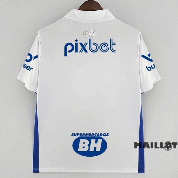 Foot Maillot Pas Cher Thailande Exterieur Maillot Cruzeiro EC 2022 2023 I Blanc