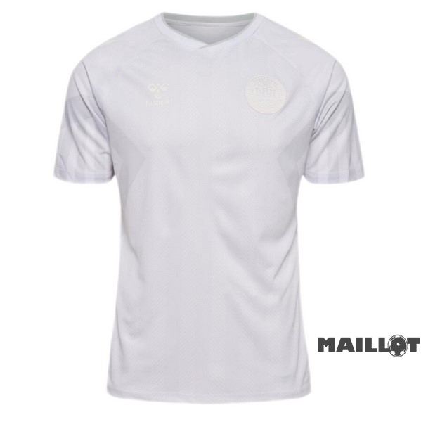 Foot Maillot Pas Cher Thailande Exterieur Maillot Danemark 2022 Blanc