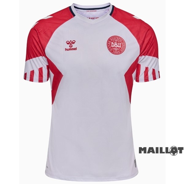 Foot Maillot Pas Cher Thailande Exterieur Maillot Danemark 2023 Blanc