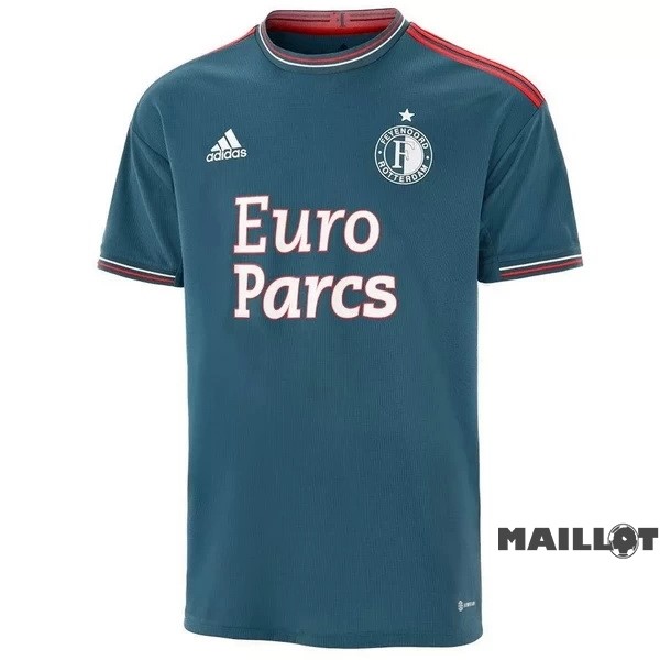 Foot Maillot Pas Cher Thailande Exterieur Maillot Feyenoord Rotterdam 2022 2023 Bleu