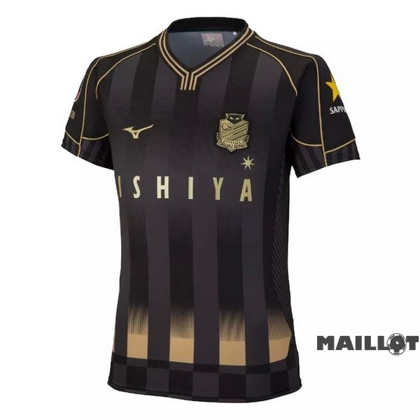 Foot Maillot Pas Cher Thailande Exterieur Maillot Hokkaido Consadole SappOr 2022 2023 Noir