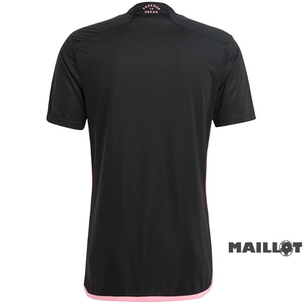 Foot Maillot Pas Cher Thailande Exterieur Maillot Inter Miami 2023 2024 Noir