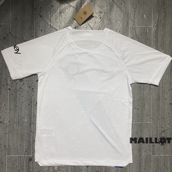 Foot Maillot Pas Cher Thailande Exterieur Maillot Inter Milán 2023 2024 Blanc