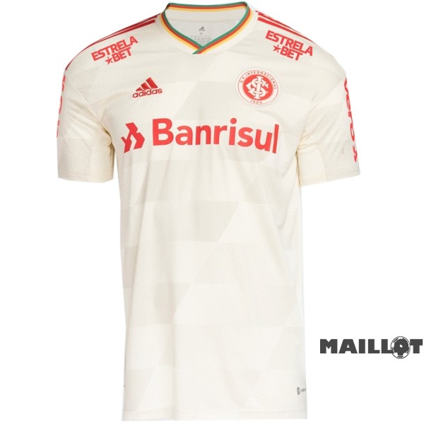 Foot Maillot Pas Cher Thailande Exterieur Maillot Internacional 2022 2023 Blanc