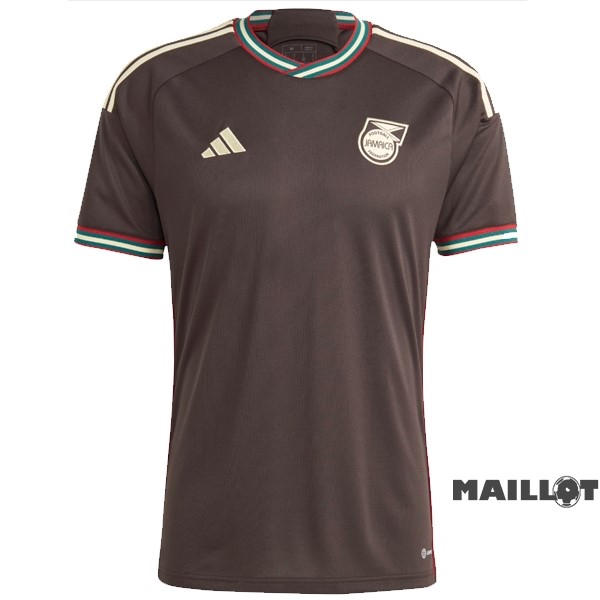 Foot Maillot Pas Cher Thailande Exterieur Maillot Jamaica 2023 Marron