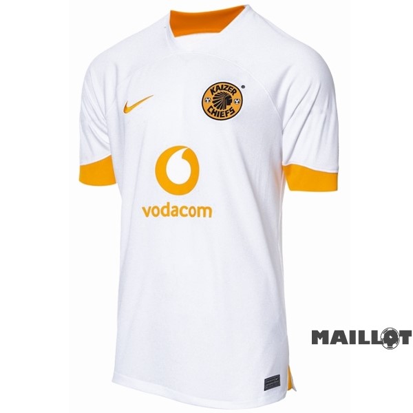 Foot Maillot Pas Cher Thailande Exterieur Maillot Kaizer Chiefs 2022 2023 Blanc