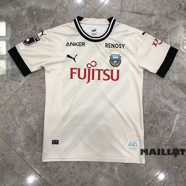 Foot Maillot Pas Cher Thailande Exterieur Maillot Kawasaki Frontale 2023 2024 Jaune