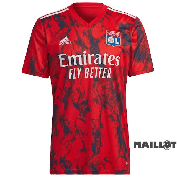 Foot Maillot Pas Cher Thailande Exterieur Maillot Lyon 2022 2023 Rouge