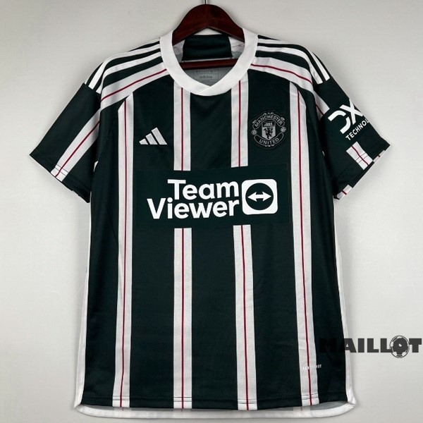 Foot Maillot Pas Cher Thailande Exterieur Maillot Manchester United 2023 2024 Vert