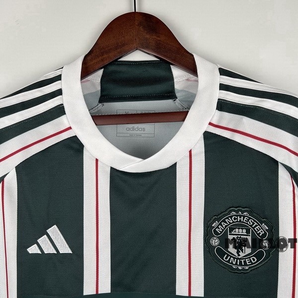 Foot Maillot Pas Cher Thailande Exterieur Maillot Manchester United 2023 2024 Vert