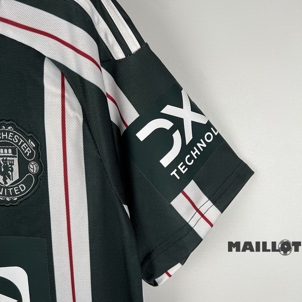 Foot Maillot Pas Cher Thailande Exterieur Maillot Manchester United 2023 2024 Vert