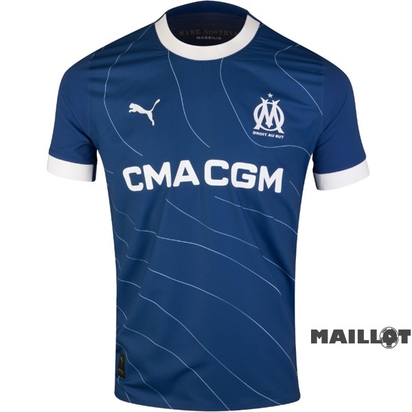 Foot Maillot Pas Cher Thailande Exterieur Maillot Marsella 2023 2024 Bleu