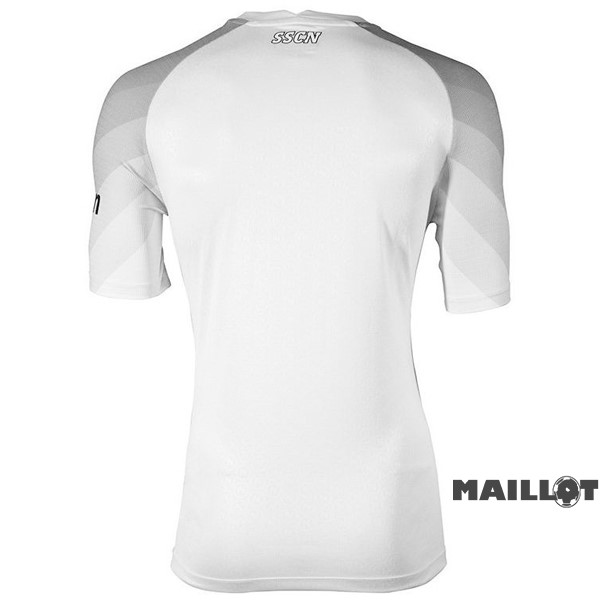 Foot Maillot Pas Cher Thailande Exterieur Maillot Napoli 2022 2023 Blanc Gris