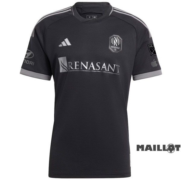 Foot Maillot Pas Cher Thailande Exterieur Maillot Nashville 2023 2024 Noir