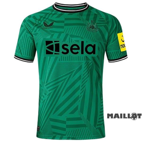Foot Maillot Pas Cher Thailande Exterieur Maillot Newcastle United 2023 2024 Vert