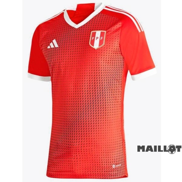 Foot Maillot Pas Cher Thailande Exterieur Maillot Pérou 2023 Rouge