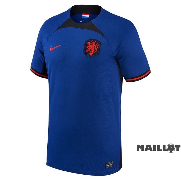 Foot Maillot Pas Cher Thailande Exterieur Maillot Pays Bas 2022 Bleu