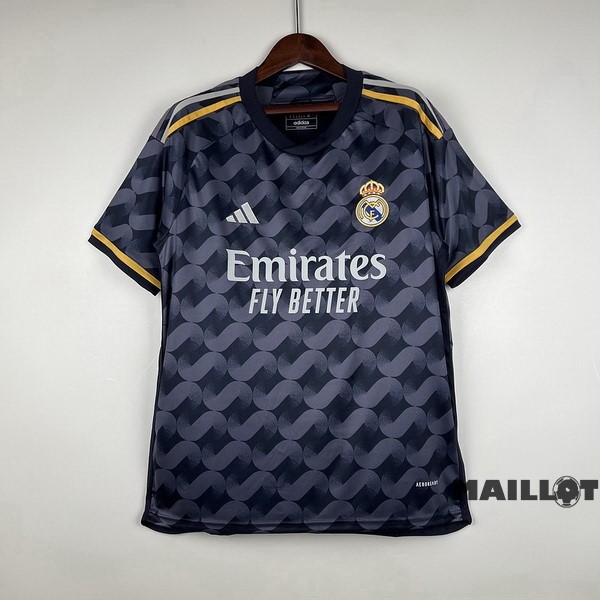 Foot Maillot Pas Cher Thailande Exterieur Maillot Real Madrid 2023 2024 Gris