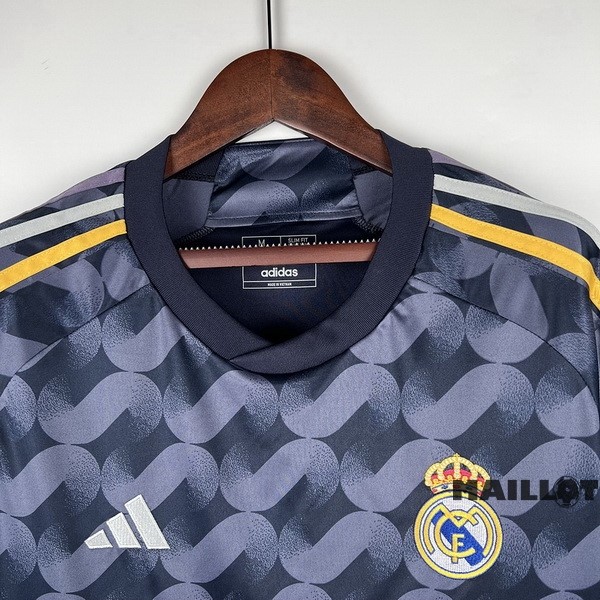 Foot Maillot Pas Cher Thailande Exterieur Maillot Real Madrid 2023 2024 Gris