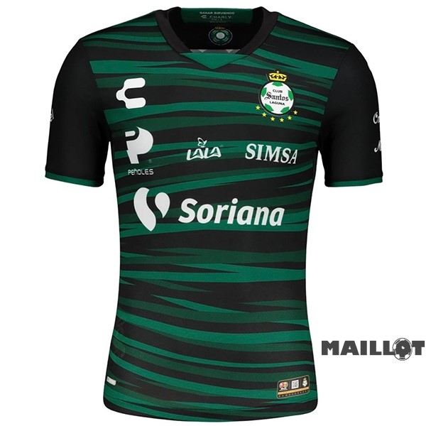 Foot Maillot Pas Cher Thailande Exterieur Maillot Santos Laguna 2022 2023 Vert