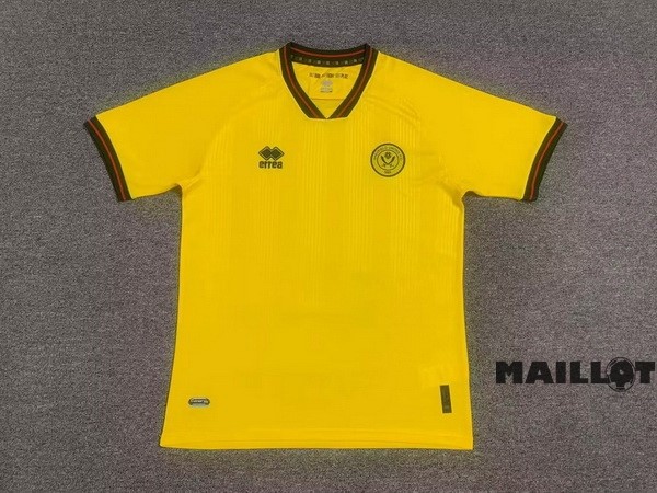 Foot Maillot Pas Cher Thailande Exterieur Maillot Sheffield United 2023 2024 Jaune