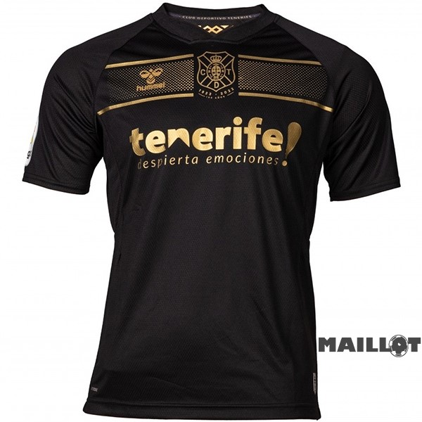 Foot Maillot Pas Cher Thailande Exterieur Maillot Tenerife 2022 2023 Noir