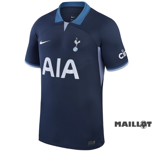 Foot Maillot Pas Cher Thailande Exterieur Maillot Tottenham Hotspur 2023 2024 Bleu Marine