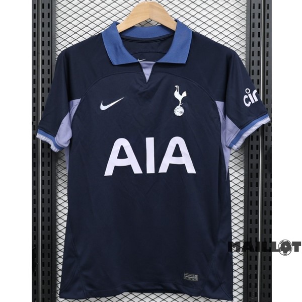 Foot Maillot Pas Cher Thailande Exterieur Maillot Tottenham Hotspur 2023 2024 Bleu Marine