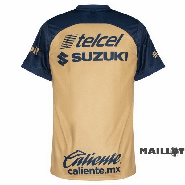 Foot Maillot Pas Cher Thailande Exterieur Maillot UNAM Pumas 2022 2023 Jaune