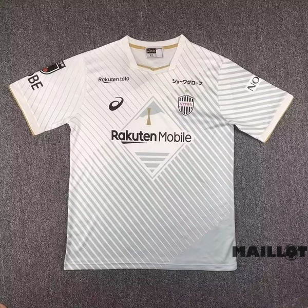 Foot Maillot Pas Cher Thailande Exterieur Maillot Vissel Kobe 2023 2024 Blanc