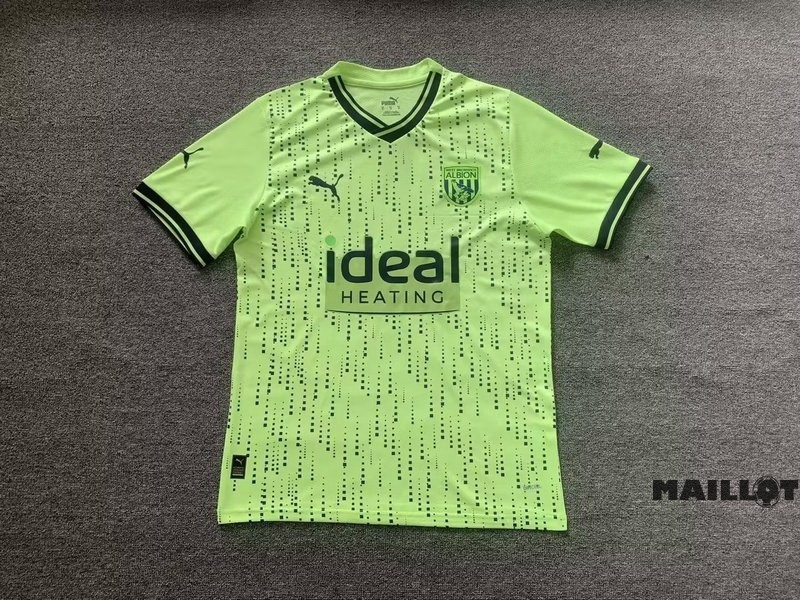 Foot Maillot Pas Cher Thailande Exterieur Maillot West Brom 2023 2024 Vert