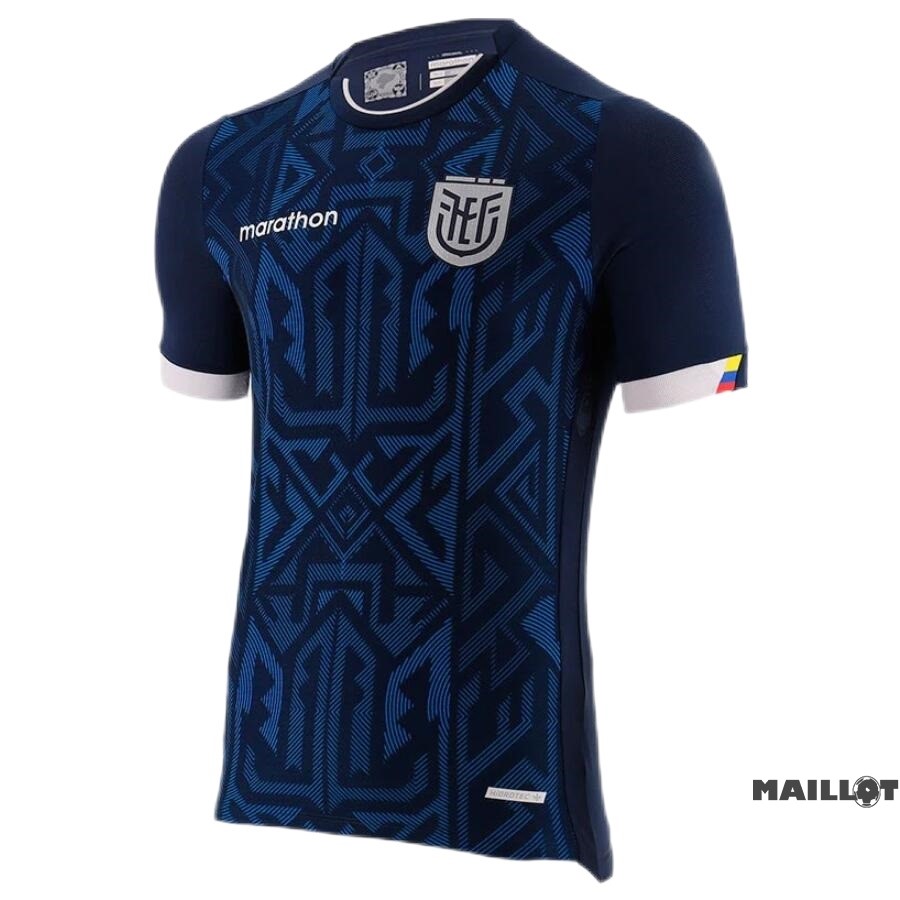 Foot Maillot Pas Cher Thailande Exterieur Maillot Équateur 2022 Bleu