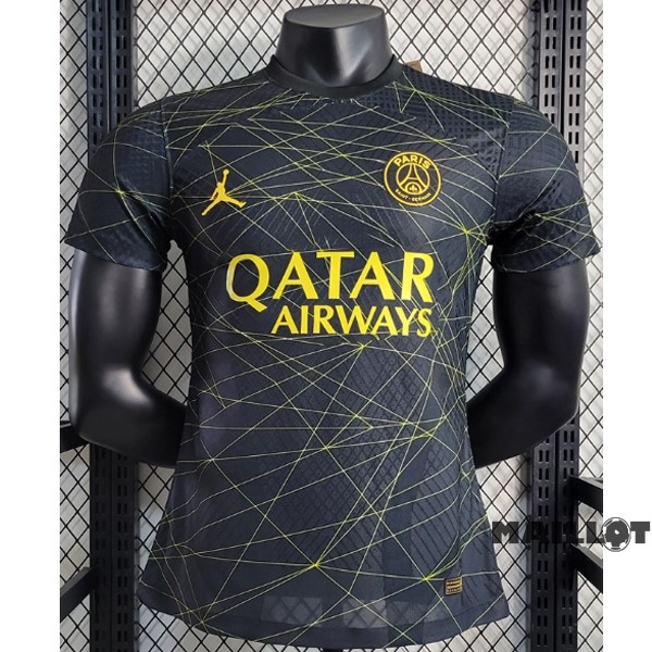 Foot Maillot Pas Cher Thailande Fourth Joueurs Maillot Paris Saint Germain 2022 2023 Noir