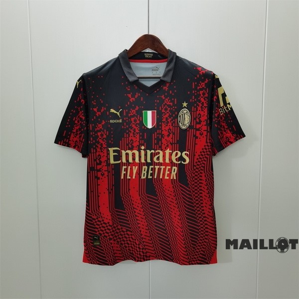 Foot Maillot Pas Cher Thailande Fourth Maillot AC Milan 2022 2023 Rouge